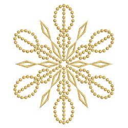 Candlewicking Snowflakes 01 07(Md) machine embroidery designs