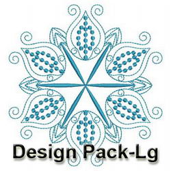 Candlewicking Snowflakes 02(Lg) machine embroidery designs