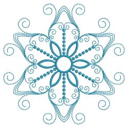 Candlewicking Snowflakes 02 07(Lg) machine embroidery designs