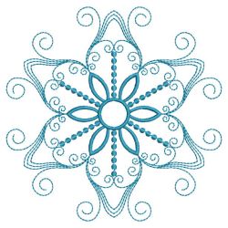 Candlewicking Snowflakes 02 07(Lg) machine embroidery designs