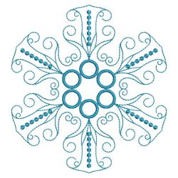 Candlewicking Snowflakes 02 10(Lg) machine embroidery designs