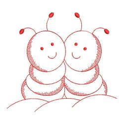 Redwork Good Friends 04(Md) machine embroidery designs