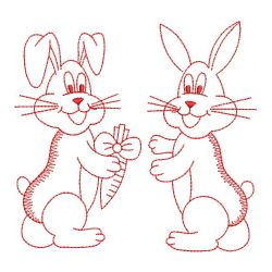 Redwork Good Friends 06(Lg) machine embroidery designs