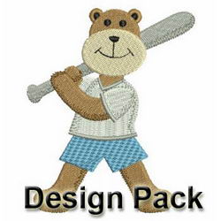 Sport Bears machine embroidery designs