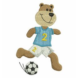Sport Bears 05 machine embroidery designs