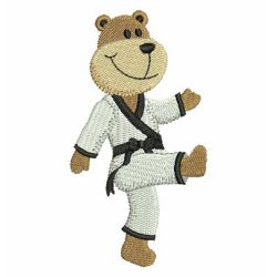 Sport Bears 08 machine embroidery designs