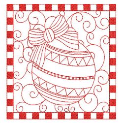 Christmas Redwork Quilts 09(Md)