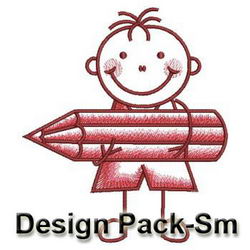Stick Children(Sm) machine embroidery designs