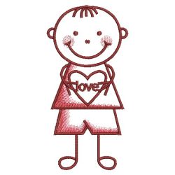 Stick Children 10(Md) machine embroidery designs