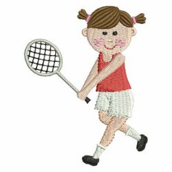 Sport Girls 10 machine embroidery designs