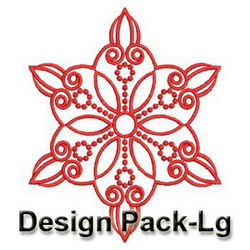 Heirloom Redwork Quilt 1(Lg) machine embroidery designs