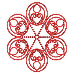 Heirloom Redwork Quilt 1 06(Lg)