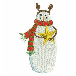 Cute Winter Snowmen 04 machine embroidery designs