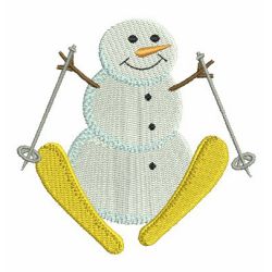 Cute Winter Snowmen 09 machine embroidery designs