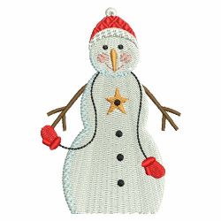 Cute Winter Snowmen 10 machine embroidery designs