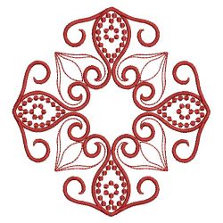 Heirloom Redwork Quilt 2 04(Lg)