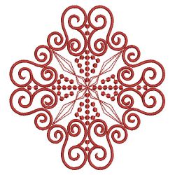 Heirloom Redwork Quilt 2 07(Lg)