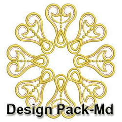Fancy Golden Quilts 2(Md) machine embroidery designs