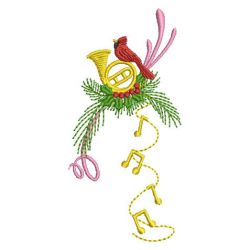 Christmas Birds 10 machine embroidery designs