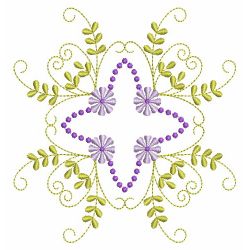 Fancy Purple Flower Quilts 01(Md) machine embroidery designs