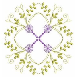 Fancy Purple Flower Quilts 02(Md)