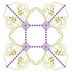 Fancy Purple Flower Quilts 04(Md) machine embroidery designs