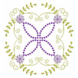 Fancy Purple Flower Quilts 05(Md) machine embroidery designs