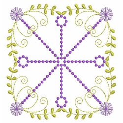 Fancy Purple Flower Quilts 07(Md) machine embroidery designs