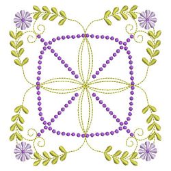 Fancy Purple Flower Quilts 08(Md) machine embroidery designs