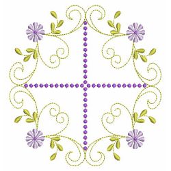 Fancy Purple Flower Quilts 09(Md)