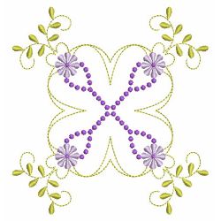 Fancy Purple Flower Quilts 10(Md)