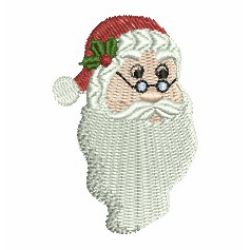 Christmas Santa Face 01 machine embroidery designs