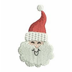 Christmas Santa Face 02 machine embroidery designs