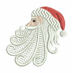 Christmas Santa Face 04 machine embroidery designs
