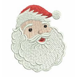 Christmas Santa Face 06 machine embroidery designs