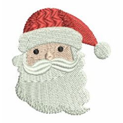Christmas Santa Face 07 machine embroidery designs