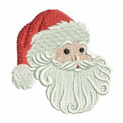Christmas Santa Face 09 machine embroidery designs