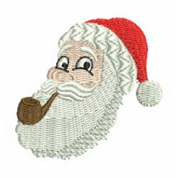 Christmas Santa Face 10 machine embroidery designs