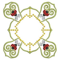 Heirloom Ladybug Quilts 05(Lg) machine embroidery designs