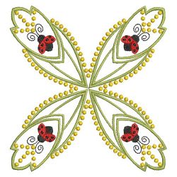 Heirloom Ladybug Quilts 10(Md) machine embroidery designs