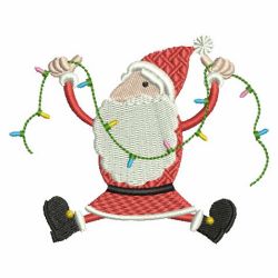 Christmas Santas 02 machine embroidery designs