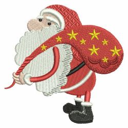 Christmas Santas 06 machine embroidery designs