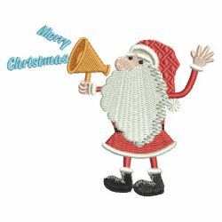 Christmas Santas 08 machine embroidery designs