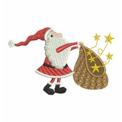 Christmas Santas 10 machine embroidery designs