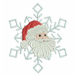 Santa Snowflakes 01 machine embroidery designs