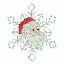 Santa Snowflakes 01