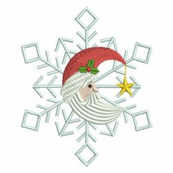 Santa Snowflakes 05 machine embroidery designs