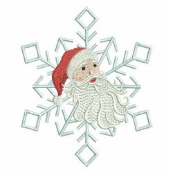 Santa Snowflakes 07 machine embroidery designs