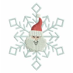 Santa Snowflakes 08 machine embroidery designs