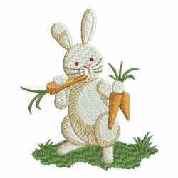 Rabbit and Carrots 09 machine embroidery designs